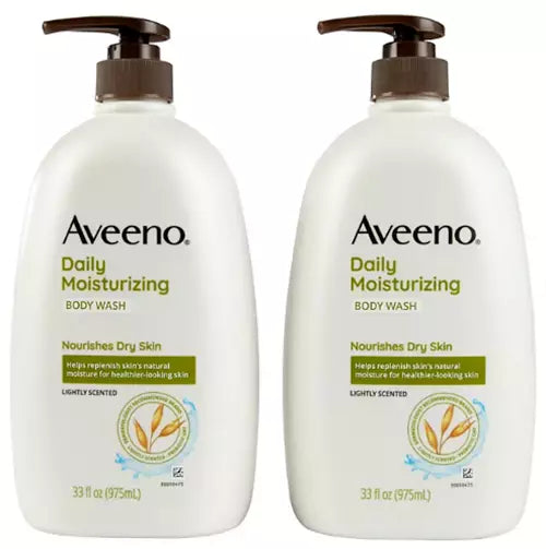 Aveeno Daily Moisturizing Body Wash, 33 fl. oz., 2 pk.