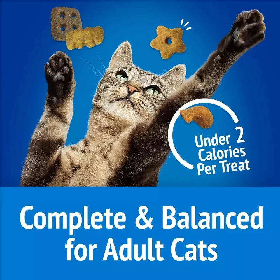 Friskies Party Mix Party Variety Pack, Cat Treats, 60 oz.