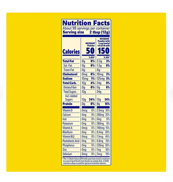 Nesquik Strawberry Powder Drink Mix 41.9 oz.