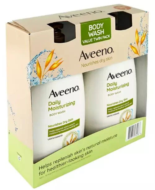 Aveeno Daily Moisturizing Body Wash, 33 fl. oz., 2 pk.