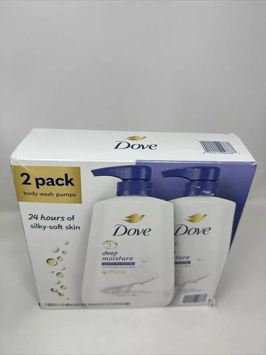 Dove Deep Moisture Renewing Body Wash, 30.6 fl. oz., 2 pk.