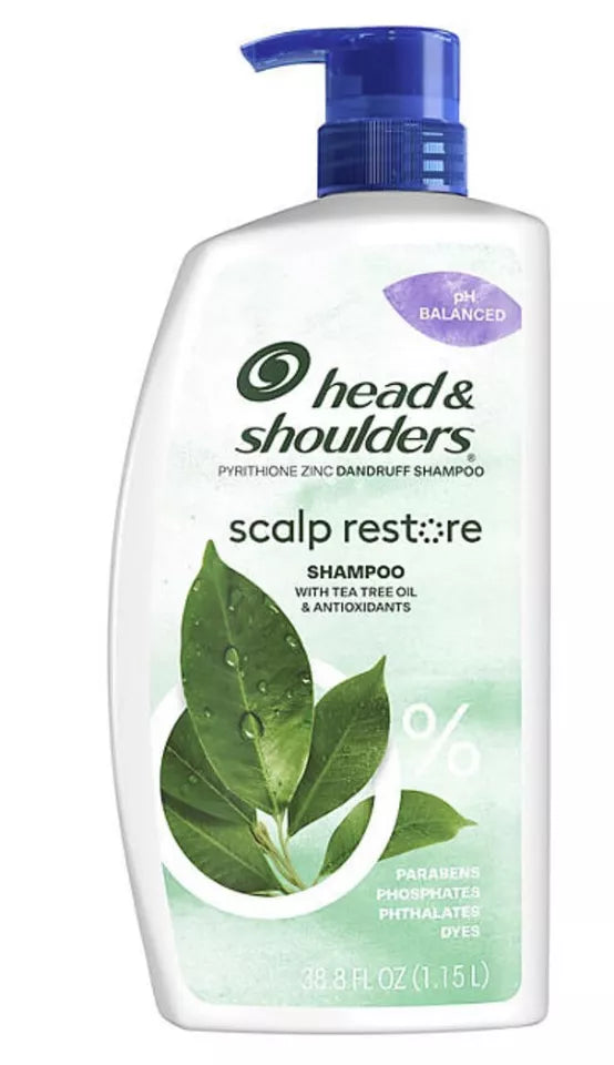 Head & Shoulders Scalp Restore Shampoo, 38.8 fl. oz.