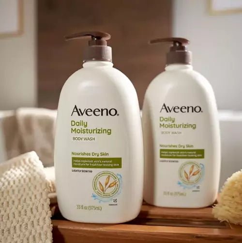 Aveeno Daily Moisturizing Body Wash, 33 fl. oz., 2 pk.